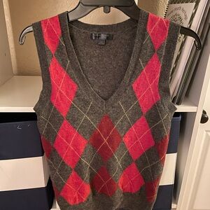 Banana Republic Charcoal Knit Sweater - Dark Gray